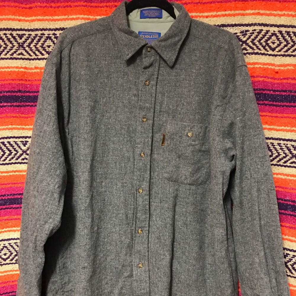Pendleton Wool Button Down - Size Large